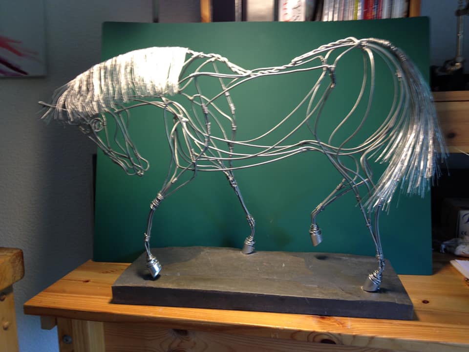 Allan poxton horse sculptures 1 12